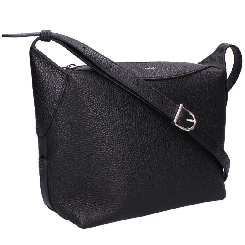 セリーヌ CELINE　 25AW 122333GT7 ハリークロスボディレザーショルダーバッグ(ブラック)【213062】【BS99】【小物】【中古】bb78#rinkan*A｜RINKAN