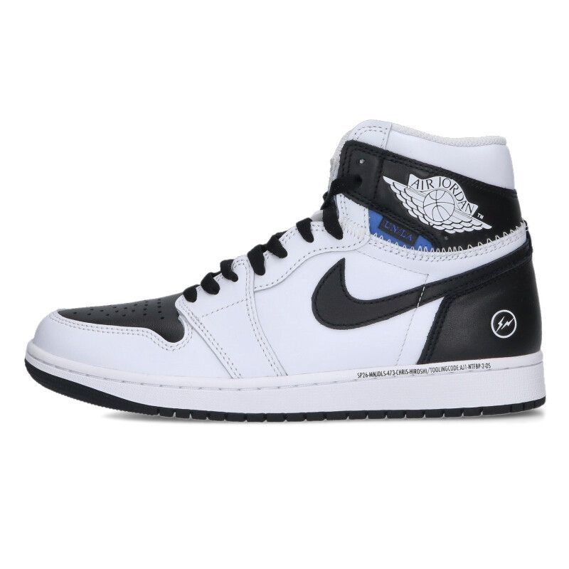 ナイキ NIKE ×単位労働組合 UNION 大きさ:27.5珊  AIR JORDAN 1 HIGH RETRO OG II7282-100 エアジョーダン1レトロ ご機嫌 底抜け騒ぎスニーカー(黒いこと×白いこと)【522062】【SB01】【メンズ】【小物】【中古】bb452#rinkan*S