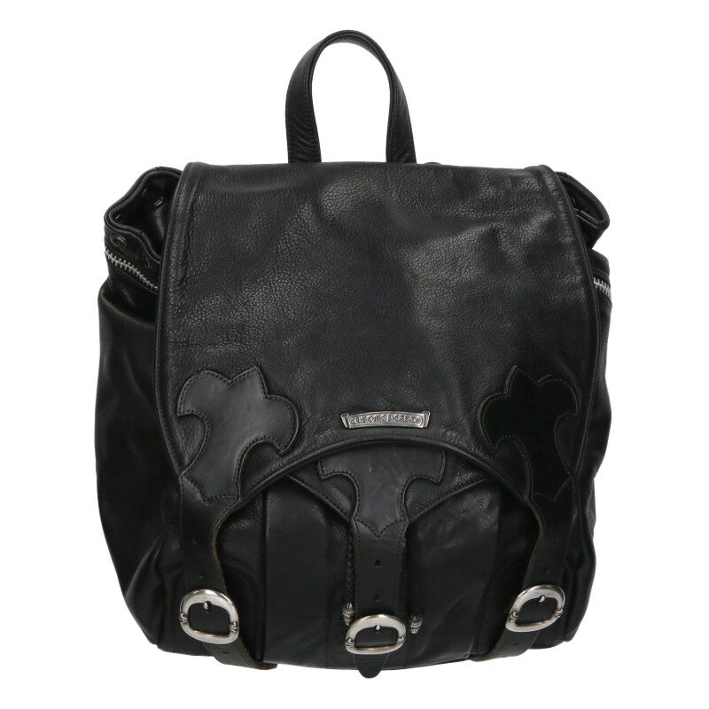 楽天市場】CHROME HEARTS CEMETERY CROSS LEATHER BACKPACK クロム 