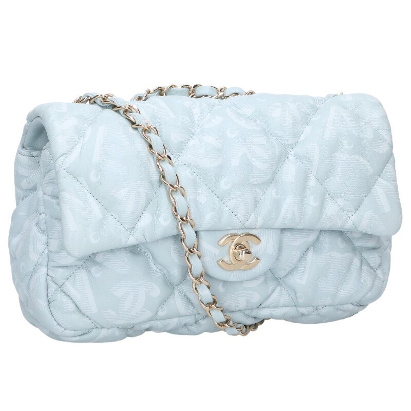 楽天市場】シャネル CHANEL CHANEL22 レザーキルティングチェーン