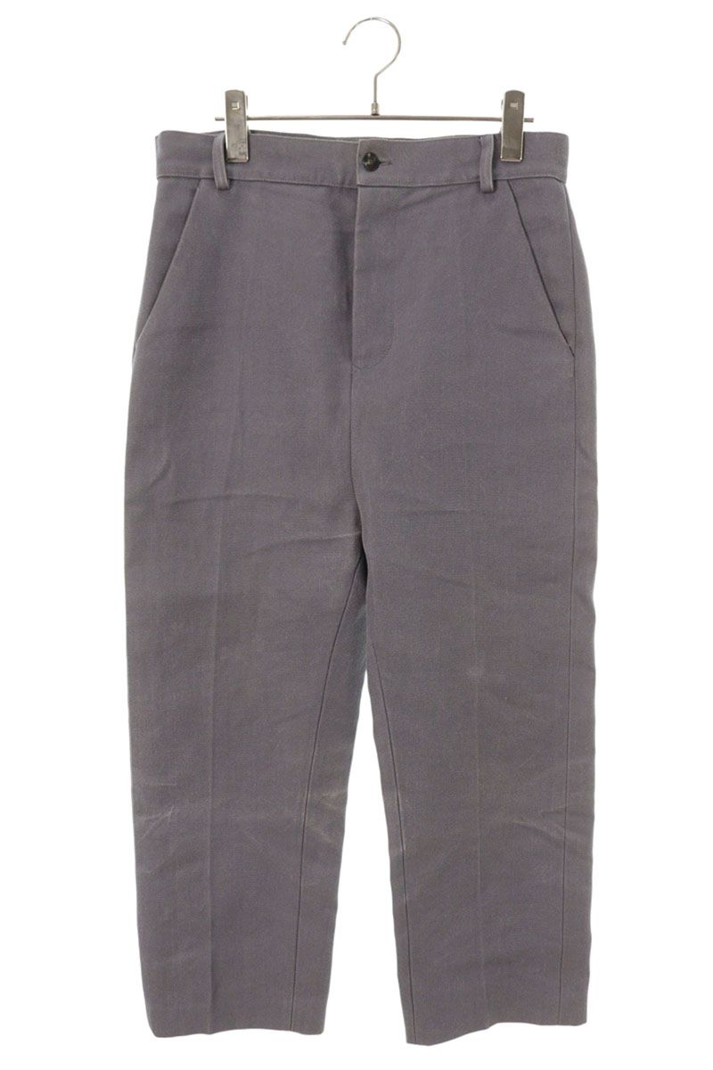 リックオウエンス Rick Owens　 サイズ:46 18SS RR18S5304-BC クロップドロングパンツ(グレー)【103062】【BS99】【メンズ】【中古】bb87#rinkan*B
