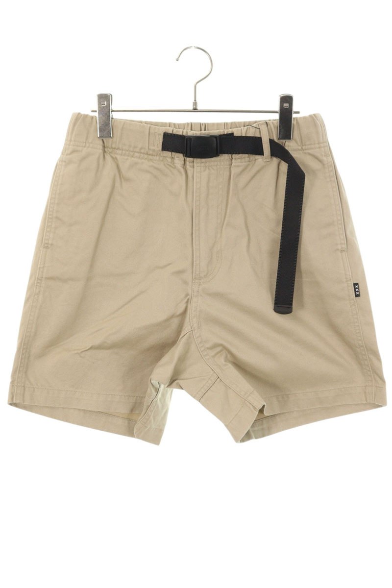 ゴッドセレクショントリプルエックス GOD SELECTION XXX　 サイズ:M GX-S25-SP-04 イージーハーフパンツ(ベージュ)【014062】【BS99】【メンズ】【中古】bb18#rinkan*S