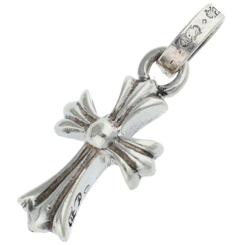 クロムハーツ Chrome Hearts   CRS BBYFAT ベイビーファット 惹きつける しろがね色首飾りいの一番(しろがね色 2.18g)【105062】【HJ12】【小物】【中古】bb212#rinkan*B
