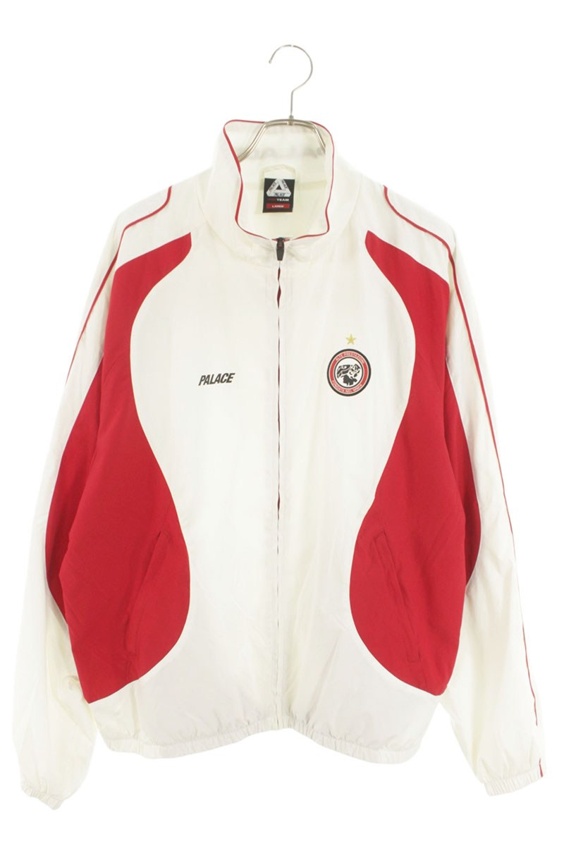 九重の天 Palace 大きさ:L  PRO TEAM PALCO SHELL JACKET ナイロン上衣(白いこと×赤いこと)【203062】【BS99】【メンズ】【中古】bb14#rinkan*B