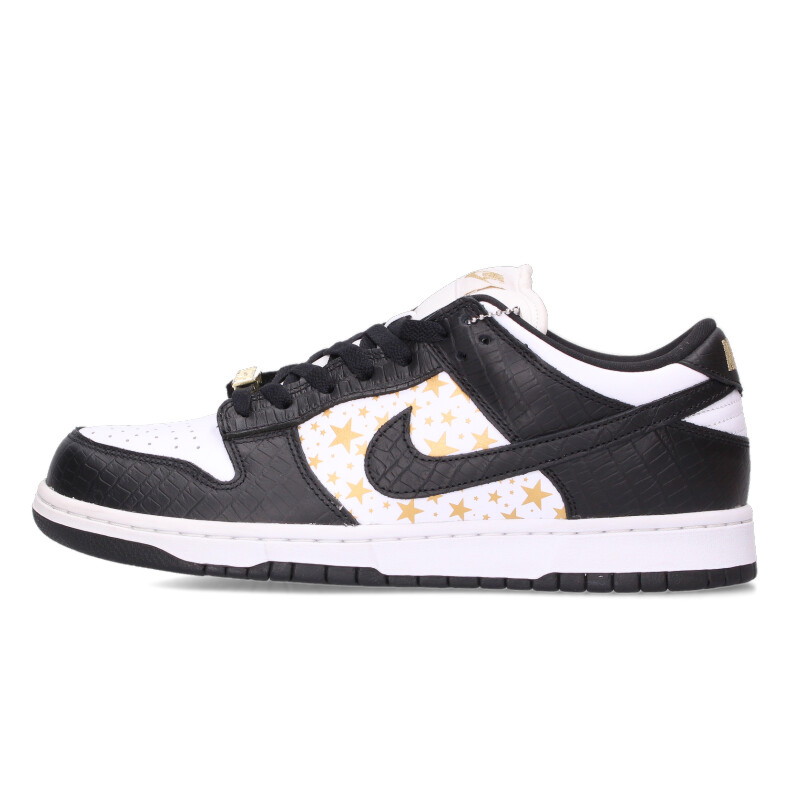 ナイキ NIKE 大きさ:28珊  DUNK LOW OG QS DH3228-102 ダンクローオージークイックストライクスニーカー(黒いこと×白いこと)【803062】【BS99】【メンズ】【小物】【中古】bb380#rinkan*A