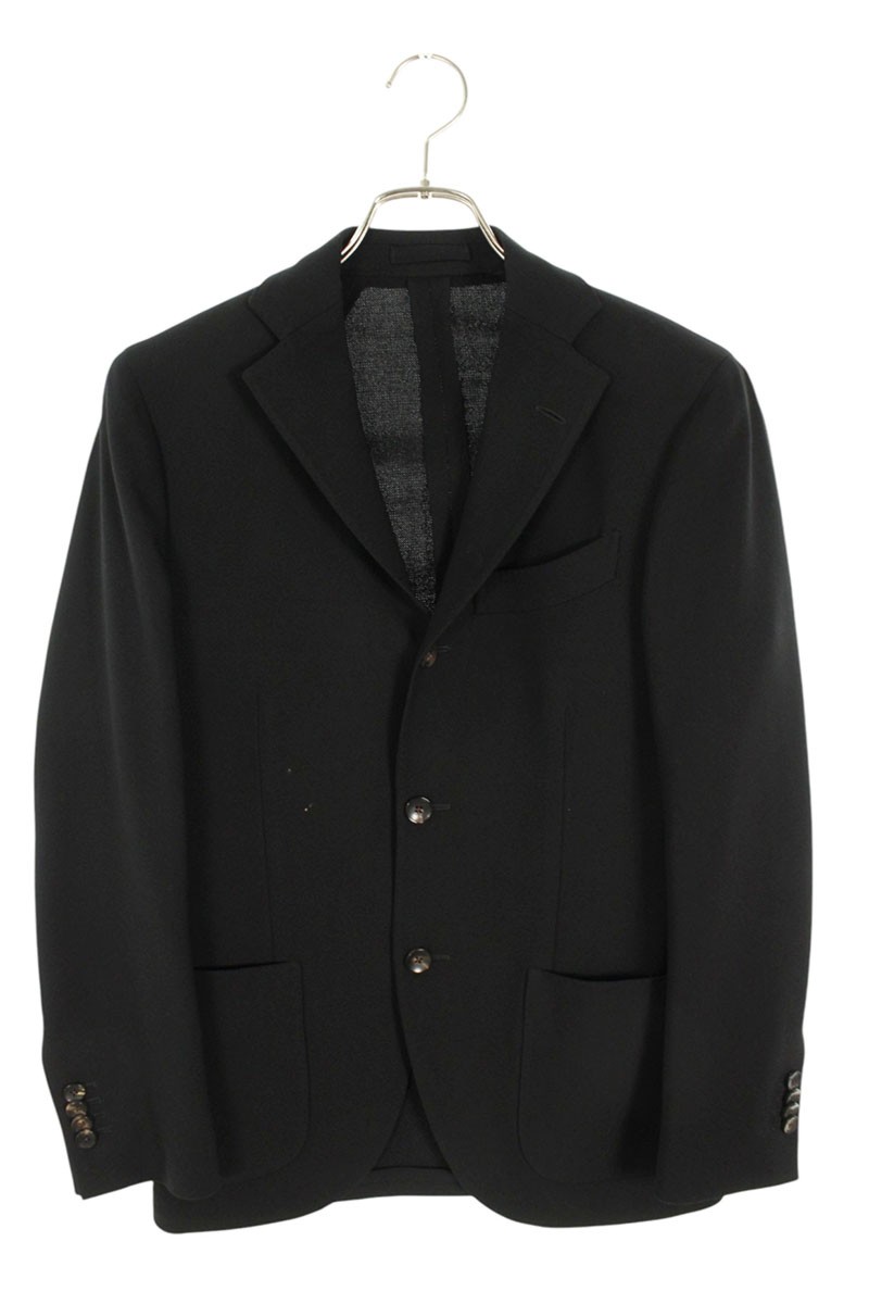 ラルディーニ lardini 大きさ:42  JJ526AQ 3Bウールテーラードジャケット(黒いこと)【503062】【BS99】【メンズ】【中古】bb359#rinkan*B