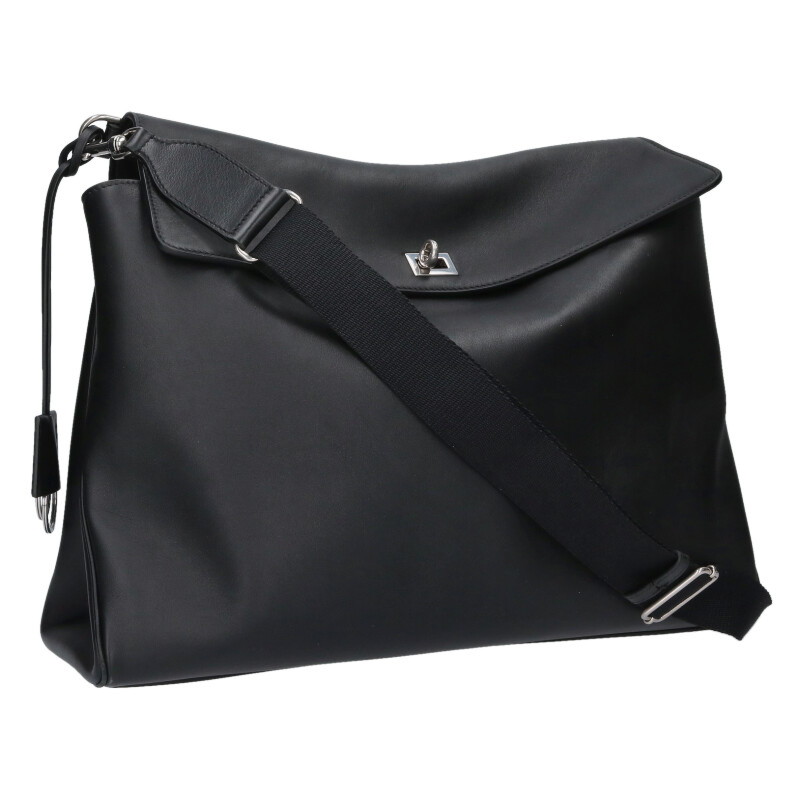 バレンシアガ BALENCIAGA   ロデオミディアムバッグ なめし革ショルダーバッグ(黒いこと)【303062】【SB01】【小物】【中古】bb18#rinkan*B