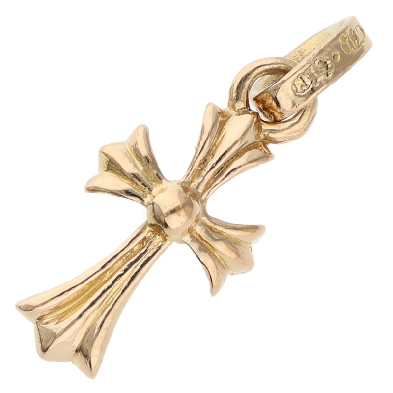 クロムハーツ Chrome Hearts   22K CRS BBYFAT 22Kベイビーファット 惹き付ける ゴールド頸飾りいの一番(黄色ゴールド 3.78g)【603062】【SS07】【小物】【中古】bb76#rinkan*B