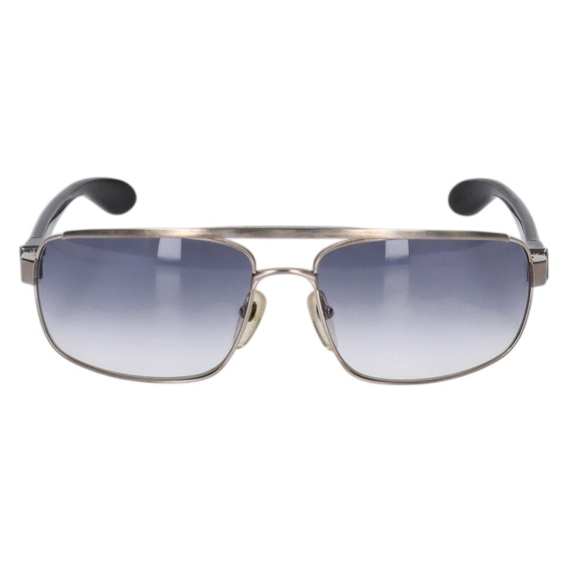 クロムハーツ Chrome Hearts サイズ:66□17-126 PENETRATION フレアニー装飾サングラス((フレーム)シルバー)【403062】【OK15】【小物】【中古】bb459#rinkan*B |RINKAN
