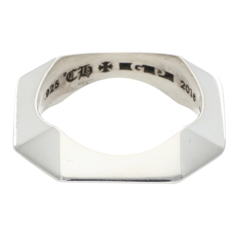 クロムハーツ Chrome Hearts　 サイズ:16.5号 GP VOID ヴォイド シルバーリング(シルバー 7.33g)【413062】【OS06】【小物】【中古】bb359#rinkan*B