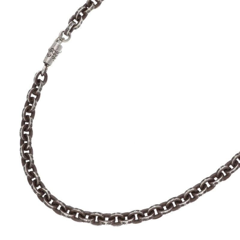 クロムハーツ Chrome Hearts　 サイズ:18inch PAPER CHAIN 18 ペーパーチェーン18inch シルバーネックレス(シルバー 32.56g)【213062】【GZ11】【小物】【中古】bb76#rinkan*B