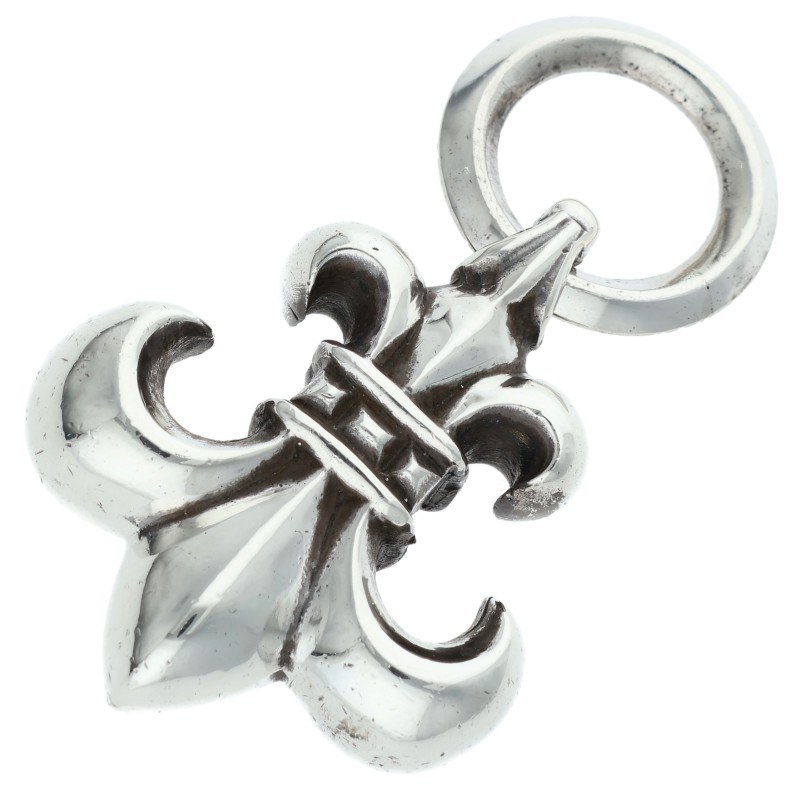 クロムハーツ Chrome Hearts   BS FLUER BS太陽フレアシャンデリヤ シャンデリヤ しろがね色首飾りとっ始め(しろがね色 27.05g)【105062】【HJ12】【小物】【中古】bb92#rinkan*B