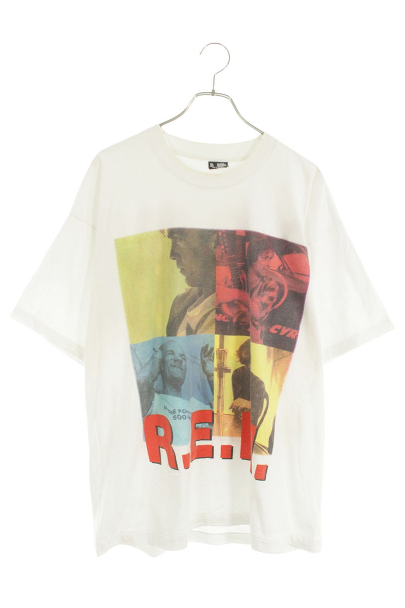 ヴィンテージ VINTAGE　 サイズ:XL R.E.M. Monster バンドツアープリントTシャツ(ホワイト)【013062】【BS99】【メンズ】【中古】bb356#rinkan*C