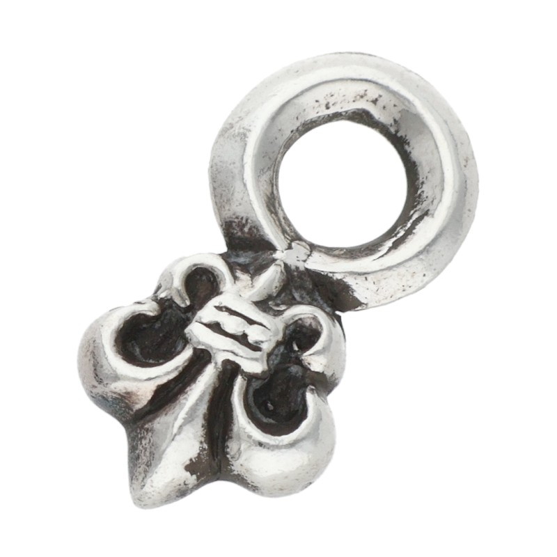 クロムハーツ Chrome Hearts　 #A STACK BS FLUER BSフレアスタックチャーム シルバーネックレストップ(シルバー 1.34g)【313062】【SS07】【小物】【中古】bb33#rinkan*B