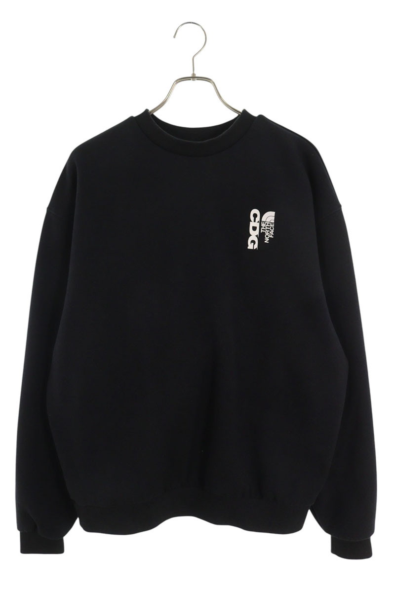 北の方人間の顔 THE NORTH FACE ×シーディージー CDG 大きさ:L  NT02602Cd 流汗(黒いこと)【513062】【BS99】【メンズ】【中古】bb459#rinkan*B