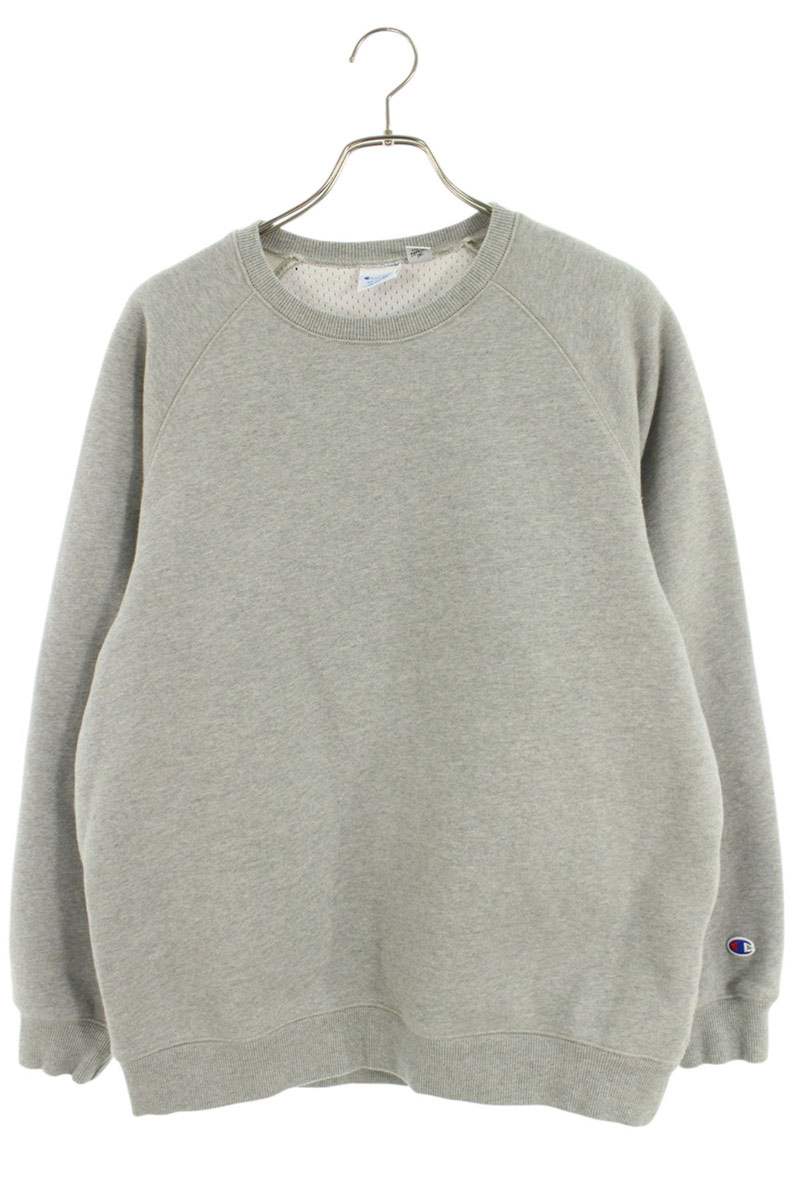 チャンピオン Champion　　 ×ビームス BEAMS サイズ:XXL ×トリップスタークルーネックスウェット(グレー)【213062】【BS99】【メンズ】【中古】bb297#rinkan*B