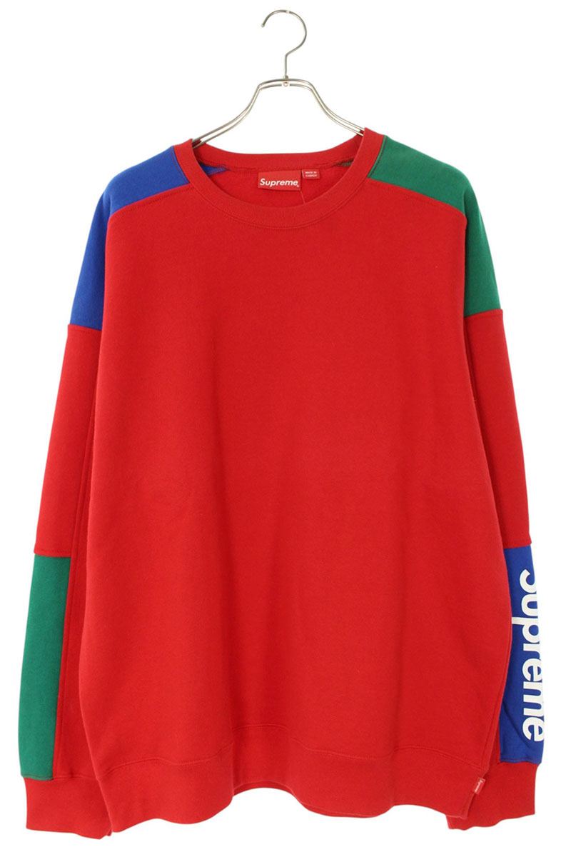 シュプリーム SUPREME 大きさ:XL  19SS  Formula Crewneck Sweatshirt 数式 クルーネックスウェット(赤いこと)【713062】【BS99】【メンズ】【中古】bb87#rinkan*A