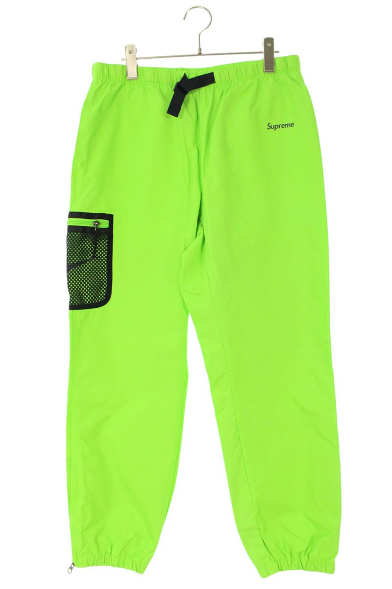 シュプリーム SUPREME ×ナイキ NIKE サイズ:S 17AW Trail Running Pant トレイルランニングロングパンツ(ライトグリーン)【713062】【BS99】【メンズ】【中古】bb87#rinkan*A|RINKAN