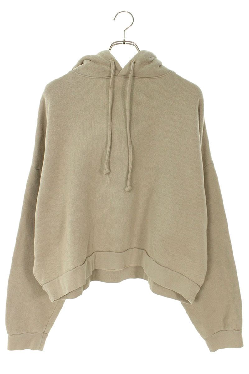 アクネストゥディオズ ACNE STUDIOS　サイズ:XXS FN-UX-SWEA000019 ロゴパッチ プルオーバーパーカー(ベージュ)【313062】【SB01】【メンズ】【中古】bb459#rinkan*B｜RINKAN