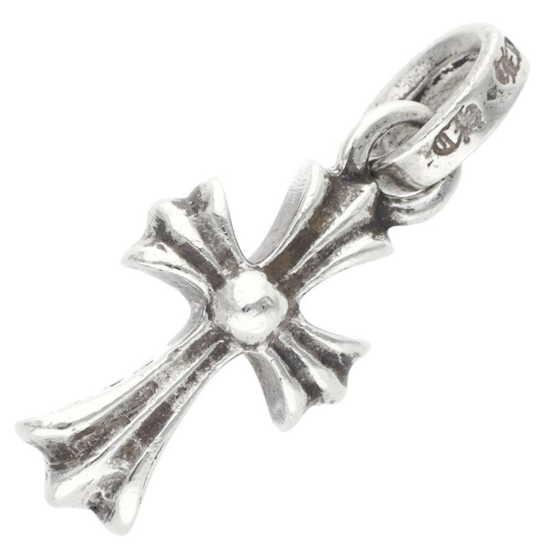 クロムハーツ Chrome Hearts CRS BBYFAT ベイビーファット チャーム シルバーネックレストップ(シルバー 2.24g)【223062】【OM10】【小物】【中古】bb33#rinkan*B |RINKAN