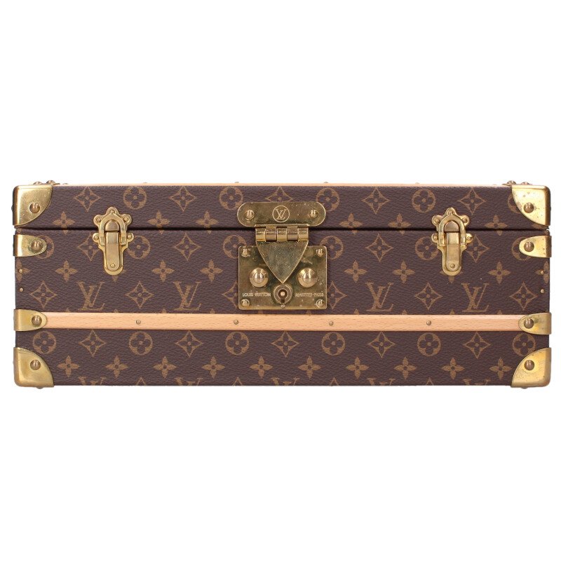 ルイヴィトン LOUISVUITTON   M41504 マル・フルール モノグラム帆布 トランクジュエリーケース(赤銅色)【404062】【BS99】【小物】【中古】bb328#rinkan*B