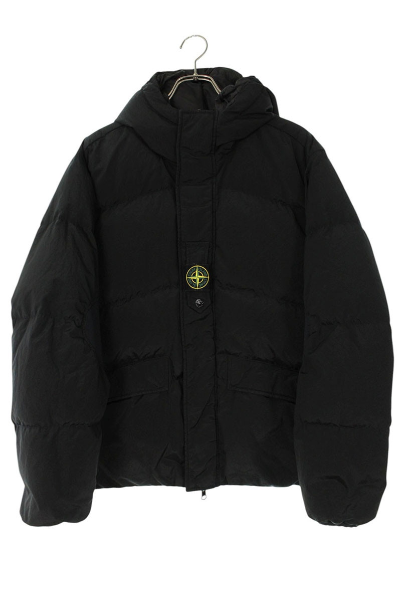 ストーンアイランド STONEISLAND　 サイズ:M 791542719 ナイロンメタルダウンジャケット(ブラック)【813062】【BS99】【メンズ】【中古】bb455#rinkan*B