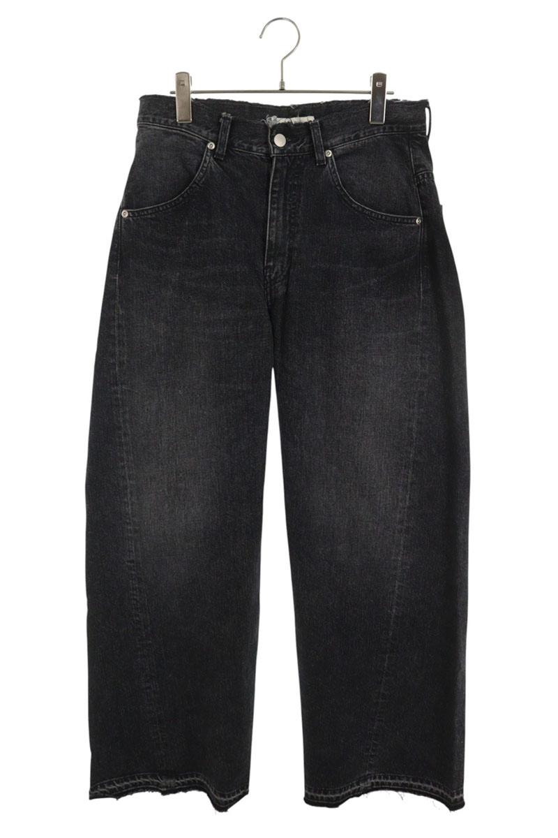 ジエダ Jieda 大きさ:1  Jie-23S-PT01 3D BAGGY DENIM バギーデニムパンツ(黒いこと)【023062】【BS99】【メンズ】【中古】bb187#rinkan*B