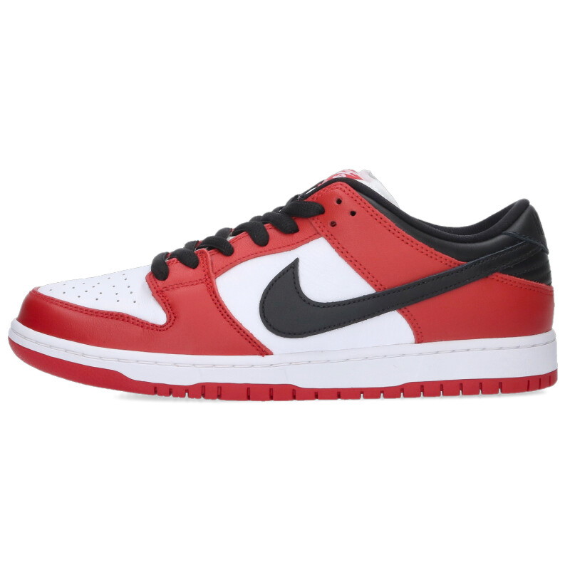 ナイキ NIKE 大きさ:28珊  SB DUNK LOW PRO CHICAGO BQ6817-600 ダンクロープロシカゴスニーカー(赤いこと×白いこと×黒いこと)【623062】【BS99】【メンズ】【小物】【中古】bb380#rinkan*S