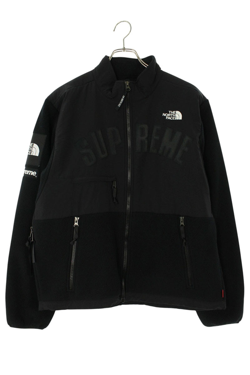 シュプリーム SUPREME ×北の方人間の顔 THE NORTH FACE 大いさ:M  19SS  The North Expedition Arc Logo Denali Fleece Jacket アーチロゴデナリフリースブルゾン(黒いこと)【123062】【BS55】【メンズ】【中古】bb30#rinkan*A メンズファッション-コート・ジャケット