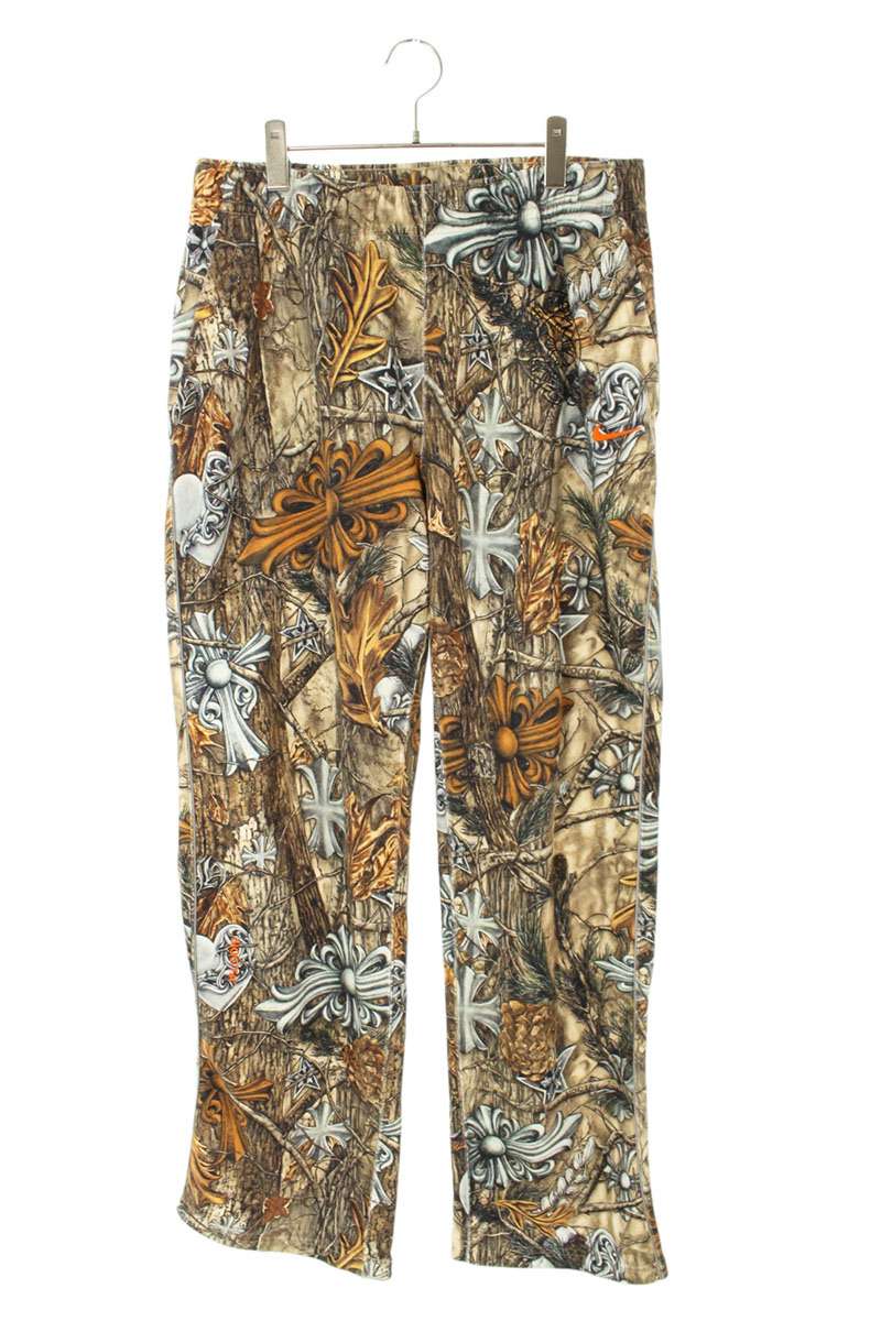 クロムハーツ Chrome Hearts 大きさ:L  NOCTA PANTS DRAKE 総柄スウェットロングパンツ(ベージュ)【813062】【SJ02】【メンズ】【中古】bb415#rinkan*S