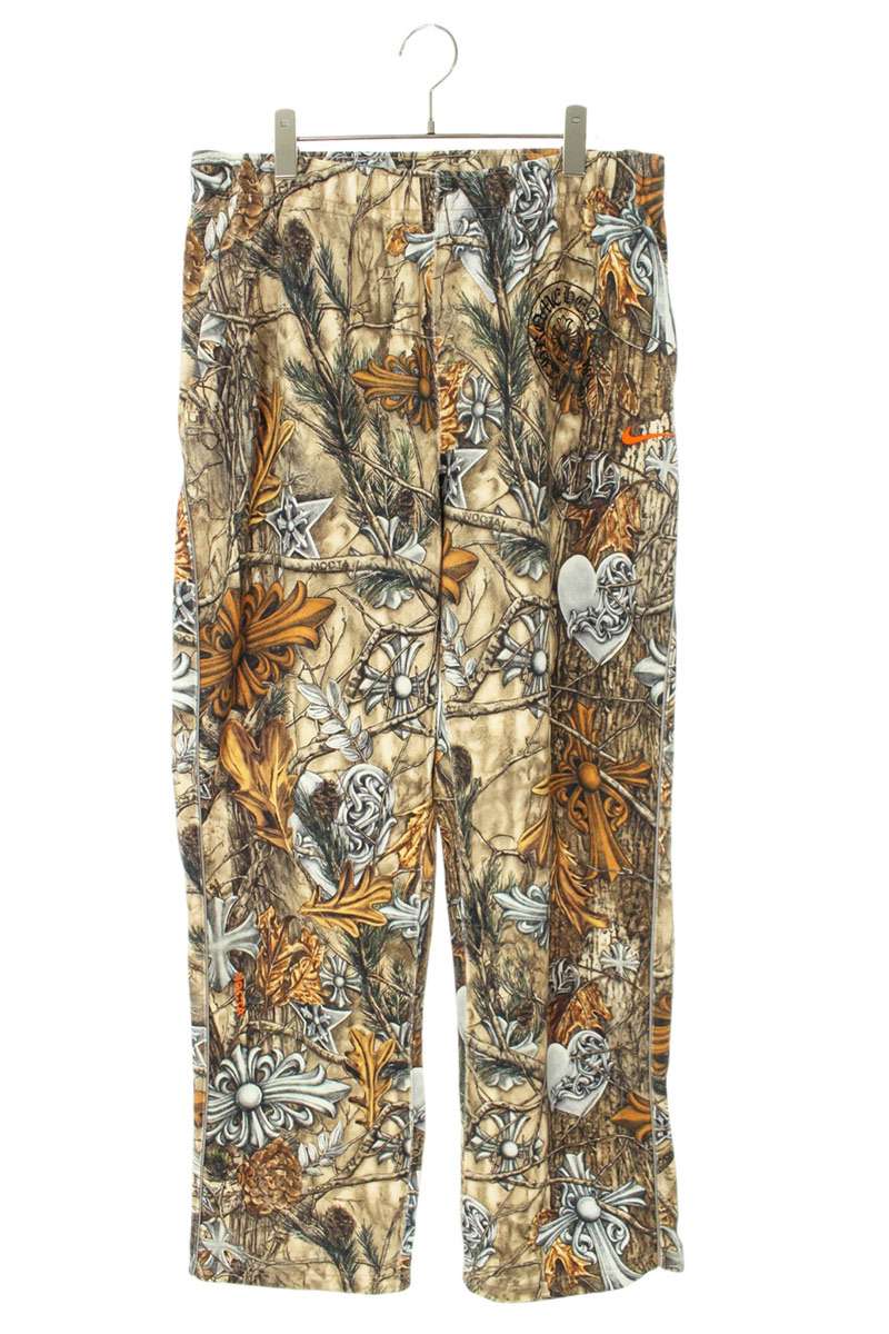 クロムハーツ Chrome Hearts 大きさ:L  NOCTA PANTS DRAKE 総柄スウェットロングパンツ(ベージュ)【913062】【os06】【メンズ】【中古】bb415#rinkan*S
