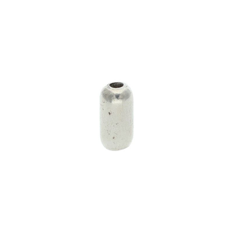 ゴローズ goro\u0027s 大いさ:M  SV煙管 M ビーズ(しろがね色 1.22g)【223062】【HJ08】【小物】【中古】bb417#rinkan*B