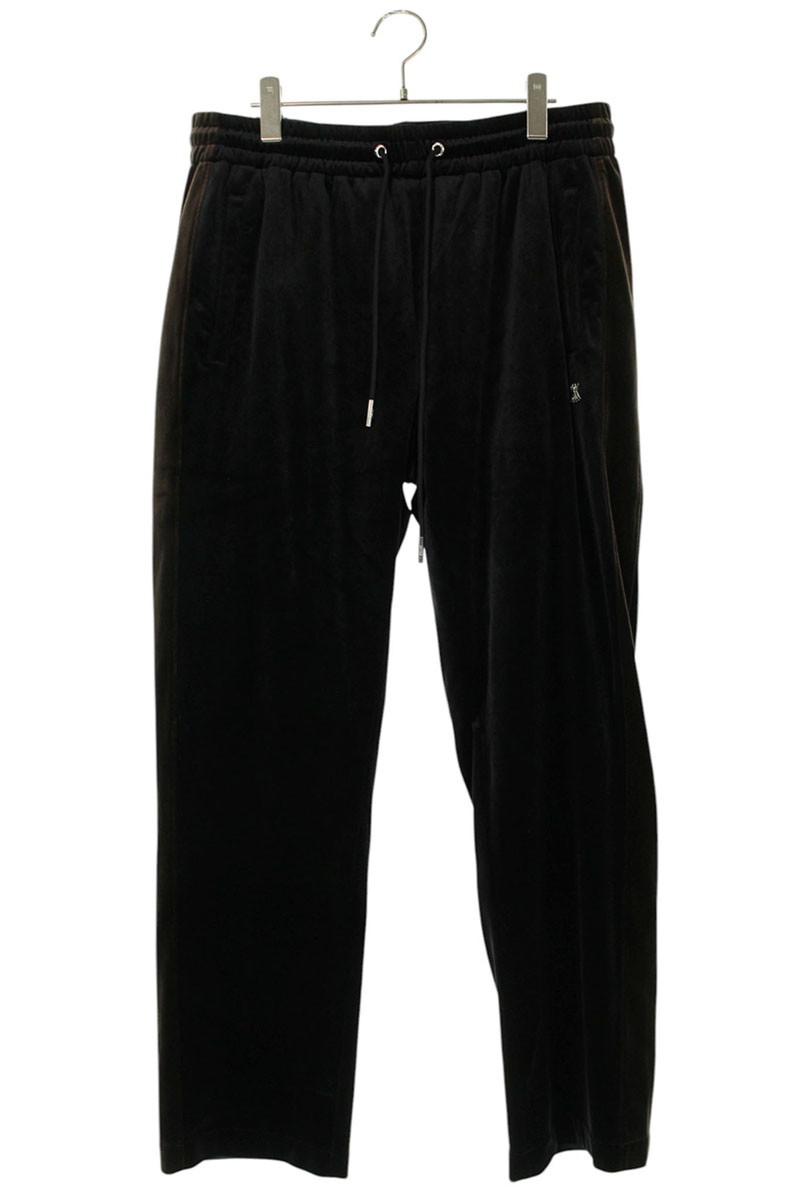 キス KITH サイズ:M 25AW KHM060854 ベルベットデイモントラックロングパンツ(ブラック)【323062】【BS99】【メンズ】【中古】bb51#rinkan*B|RINKAN