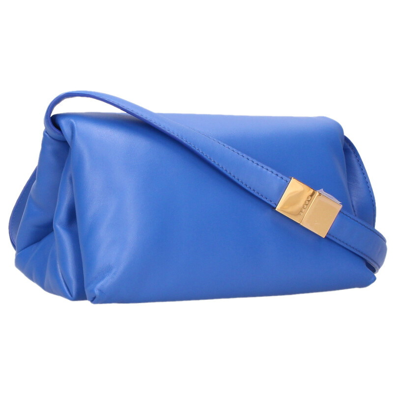 マルニ MARNI　 SBMP0122UO PRISMA SMALL BAG プリズマ3wayショルダーバッグ(ブルー×ゴールド)【804062】【BS99】【小物】【中古】bb51#rinkan*B