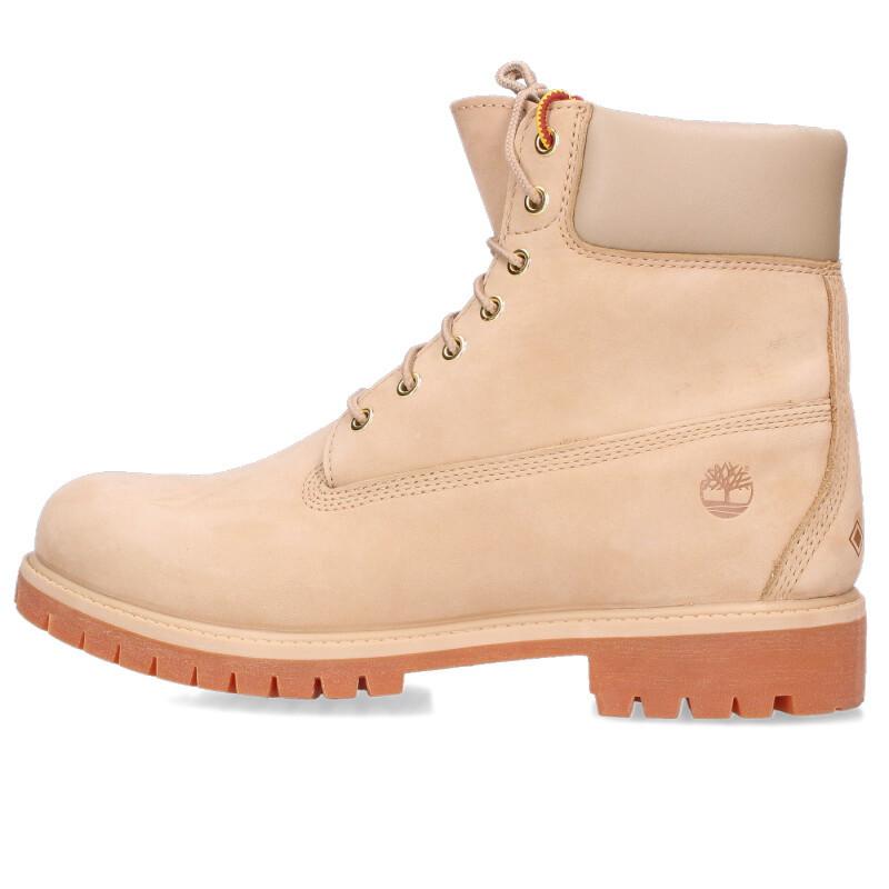 ティンバーランド Timberland ×ビューティアンドユースユナイテッドアローズ サイズ:27cm  PREMIUM 6 IN WATERPROOF BOOT A6C9R スエードレザーレースアップブーツ(ベージュ)【133062】【BS99】【メンズ】【小物】【中古】bb411#rinkan*A