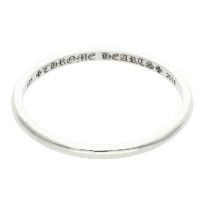 クロムハーツ Chrome Hearts　 サイズ:24号 WD ROUND BBLGM ウェディングラウンドプレーンバブルガム シルバーリング(シルバー 1.6g)【523062】【SS07】【小物】【中古】bb428#rinkan*B
