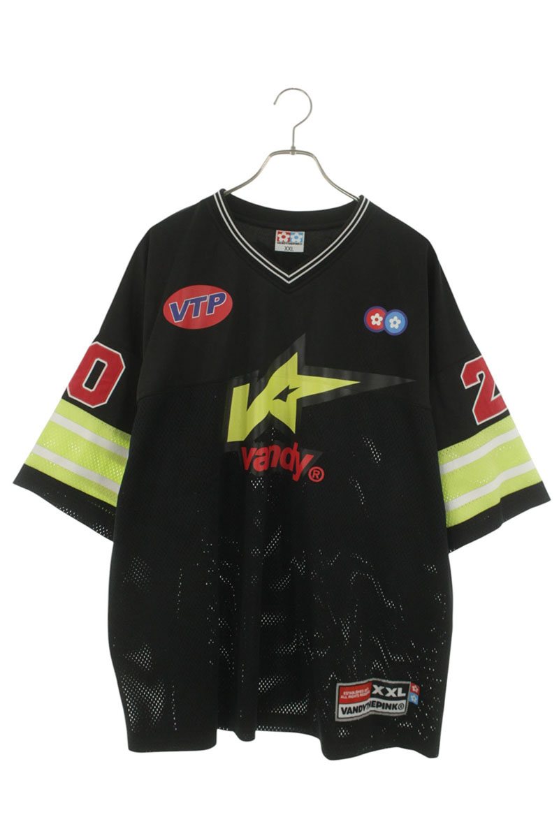 ヴァンディー ザ ピンク VANDY THE PINK　 サイズ:XXL VTPレーシングTシャツ(ブラック)【823062】【BS99】【メンズ】【中古】bb334#rinkan*B の商品写真