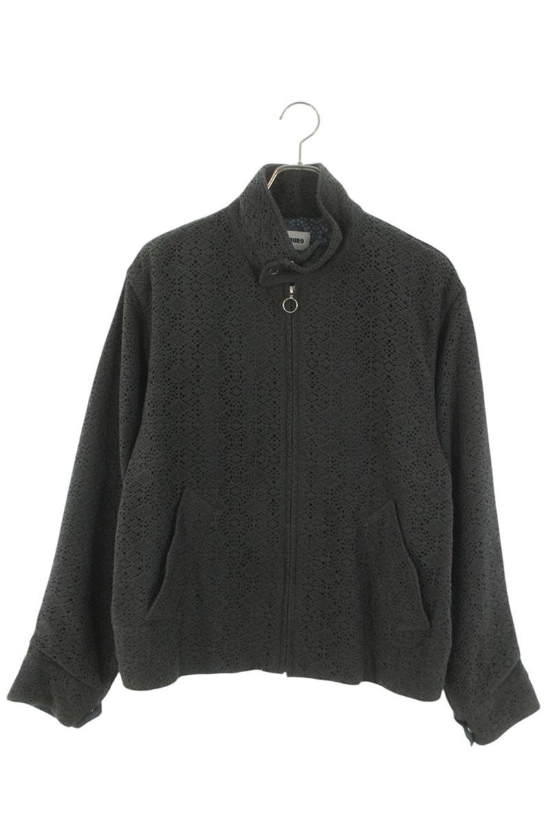 コウザブロウ KOZABURO　 サイズ:1 0116-O-001 Iridescence Lace Swing Jacket レーススウィングトップブルゾン(グレー)【033062】【BS99】【メンズ】【中古】bb187#rinkan*B