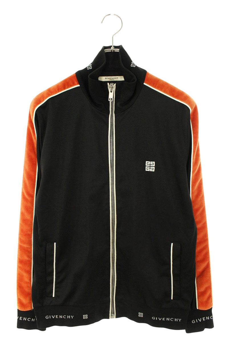 ジバンシィ GIVENCHY　 サイズ:M BM708V300B サイドライントラックジャケットブルゾン(ブラック)【104062】【BS99】【メンズ】【中古】bb315#rinkan*C