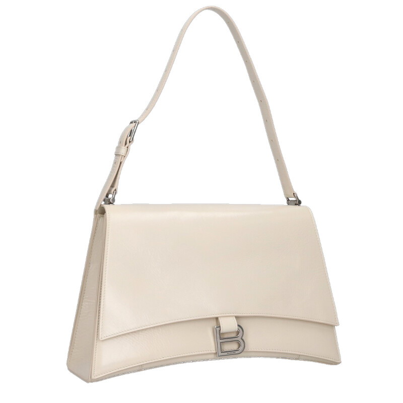 バレンシアガ BALENCIAGA   Crush 765466 クラッシュミディアムスリングショルダーバッグ(白いこと)【823062】【SB01】【小物】【中古】bb315#rinkan*A