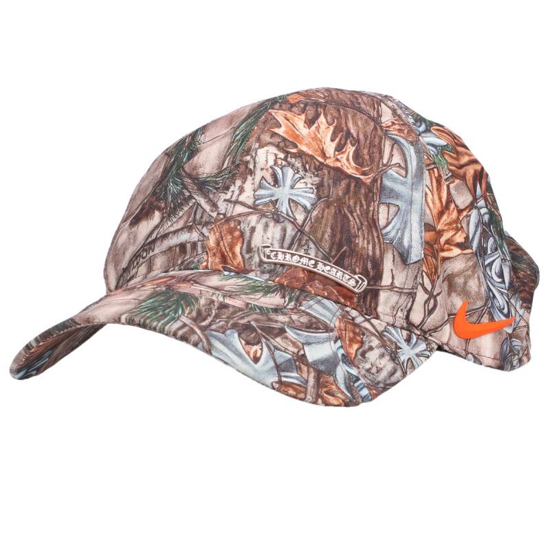 クロムハーツ Chrome Hearts　 サイズ:L-XL NOCTA Drake Baseball Cap マルチ総柄ベースボールキャップ(ブラウン×シルバー)【133062】【OK15】【小物】【中古】bb459#rinkan*A