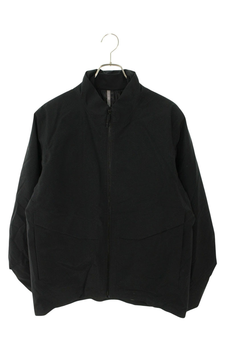 アークテリクスヴェイランス ARC\u0027TERYX VEILANCE 大いさ:M  RANGE IS JACKET ゴアテックススタンドカラージップアップブルゾン(黒いこと)【204062】【FK04】【メンズ】【中古】bb429#rinkan*B コート・ジャケット-メンズファッション