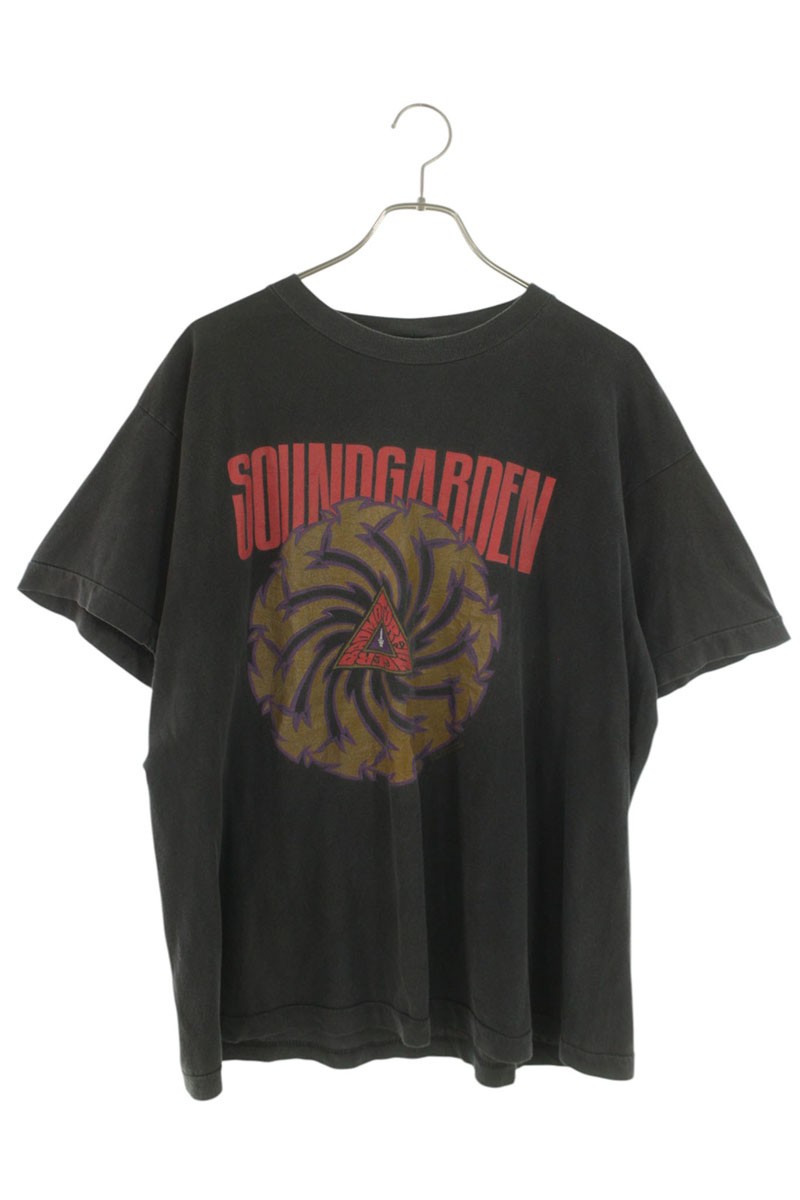 ヴィンテージ VINTAGE　 サイズ:L SOUNDGARDEN サウンドガーデン 両面グラフィックプリントTシャツ(ブラック調)【133062】【SB01】【メンズ】【中古】bb380#rinkan*C
