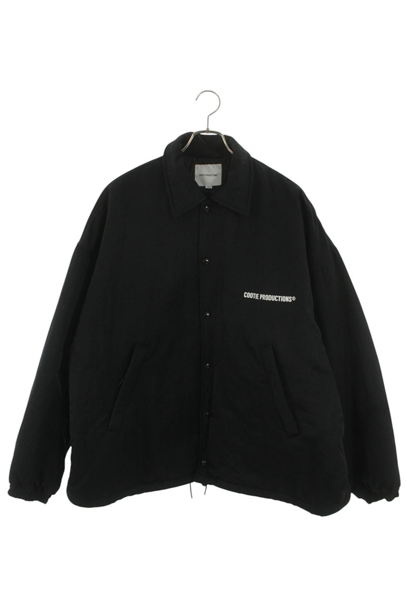 クーティー COOTIE　サイズ:L Error Fit Padded Coach Jacket ブルゾン(ブラック)【404062】【BS99】【メンズ】【中古】bb78#rinkan*B｜RINKAN