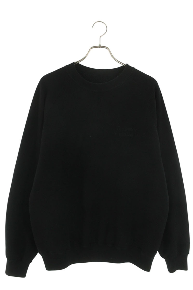 エンノイ ENNOY 大きさ:L  AW22BRENCT01NTL ロゴタイプ刺しゅう流汗(黒いこと)【404062】【BS99】【メンズ】【中古】bb78#rinkan*A