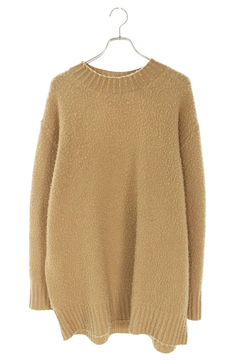 メゾンマルジェラ Maison Margiela　 サイズ:M 20AW S50GP0159 グランジ加工オーバーサイズニット(ベージュ調)【504062】【BS99】【メンズ】【中古】bb61#rinkan*A
