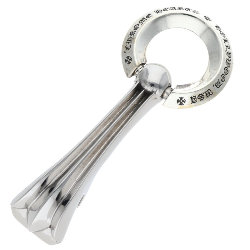 クロムハーツ Chrome Hearts　 OPENER クロステイルオープナー 2011年クリスマスノベルティ シルバーオープナー栓抜き(シルバー 44.5g)【404062】【SS07】【小物】【中古】bb379#rinkan*B