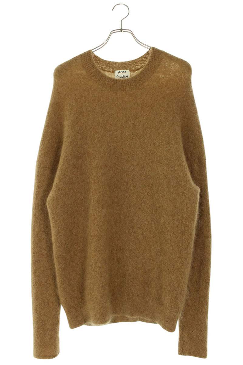 アクネストゥディオズ ACNE STUDIOS 大きさ:XS  KOSTI PAW16 モヘヤ混クルーネックニット(赤銅色)【804062】【BS99】【メンズ】【中古】bb317#rinkan*B
