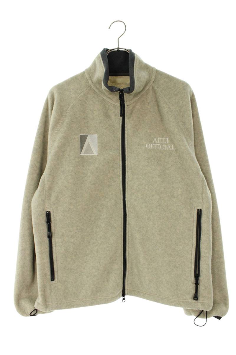 アーネイ ANEI 大きさ:2  25AW  AN0252_S1004 YVON ZIP-UP JKT ジップアップブルゾン(薄墨色)【904062】【BS99】【メンズ】【中古】bb187#rinkan*A