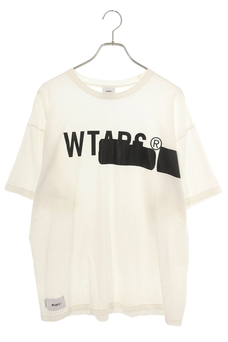 ダブルタップス WTAPS 大きさ:3 向こう正面刷り上げるプルオーバー(白いこと×黒いこと)【804062】【BS99】【メンズ】【中古】bb92#rinkan*B